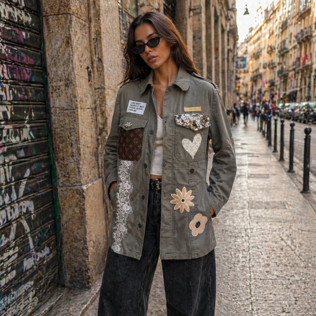 Giacca Upcycled – Romantic Dream