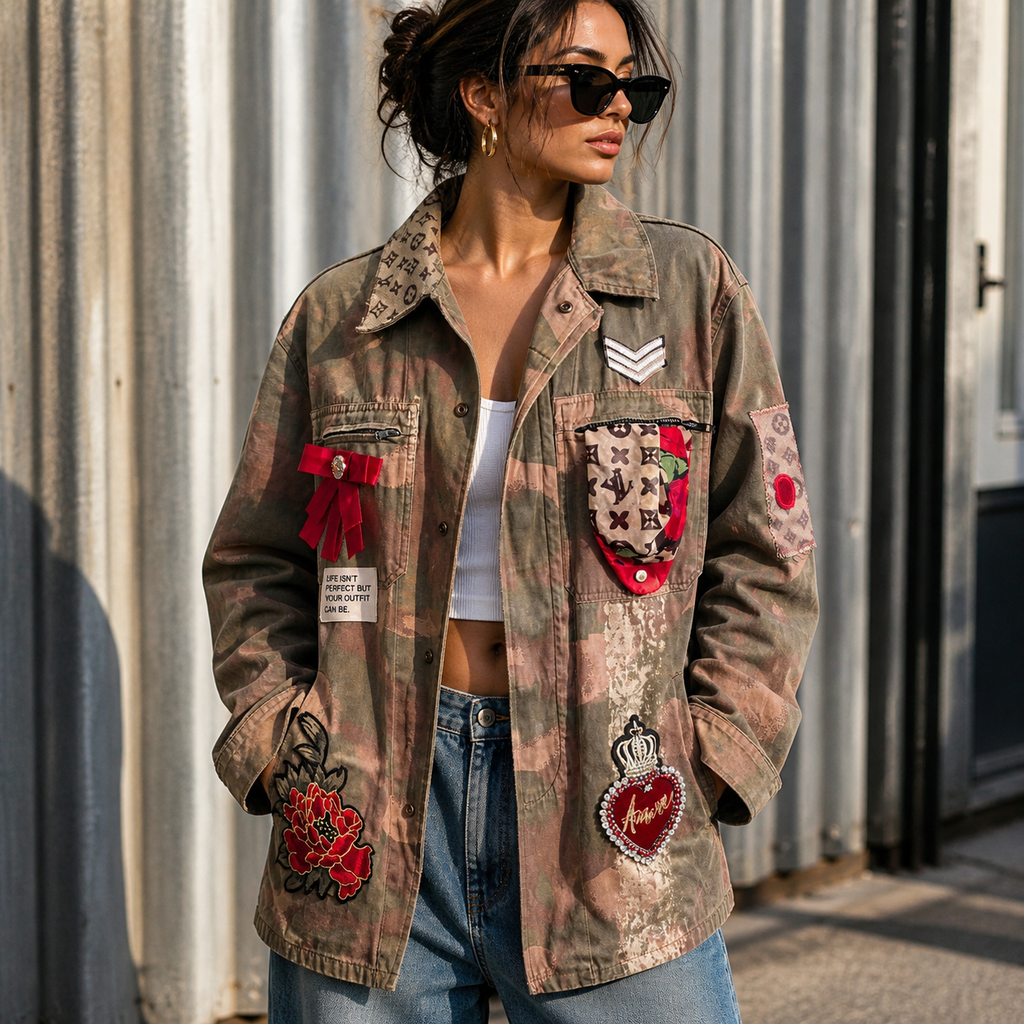 Giacca Upcycled – Fake Icon