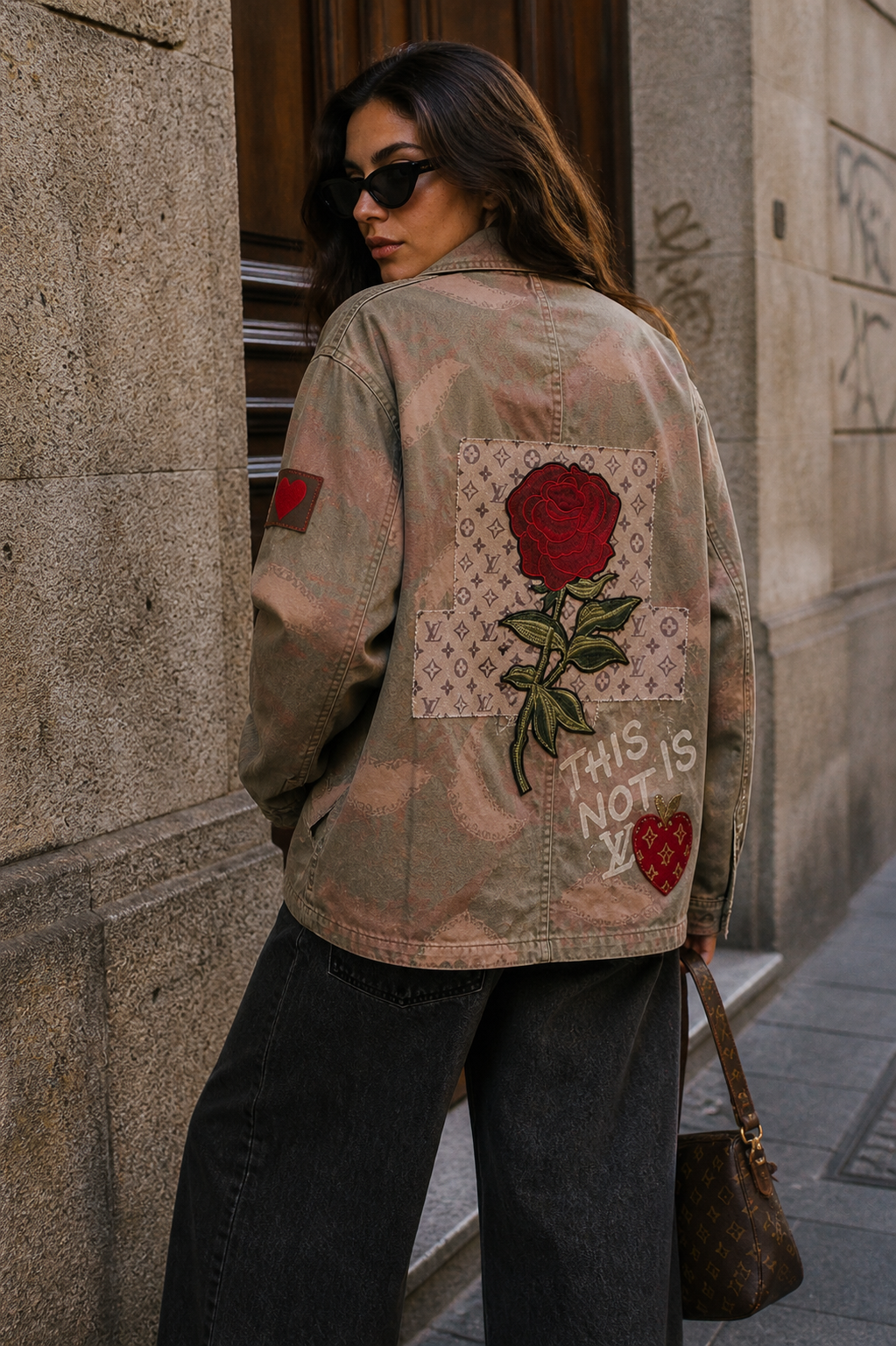 Giacca Upcycled – Fake Icon