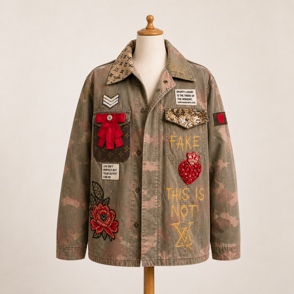 Giacca Upcycled – Fake Icon