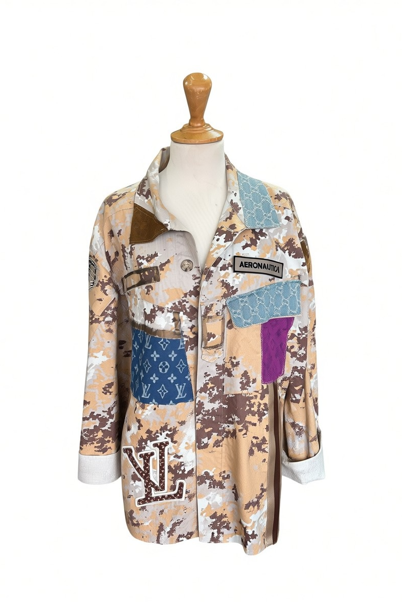 Giacca Upcycled Street – Urban Patchwork
