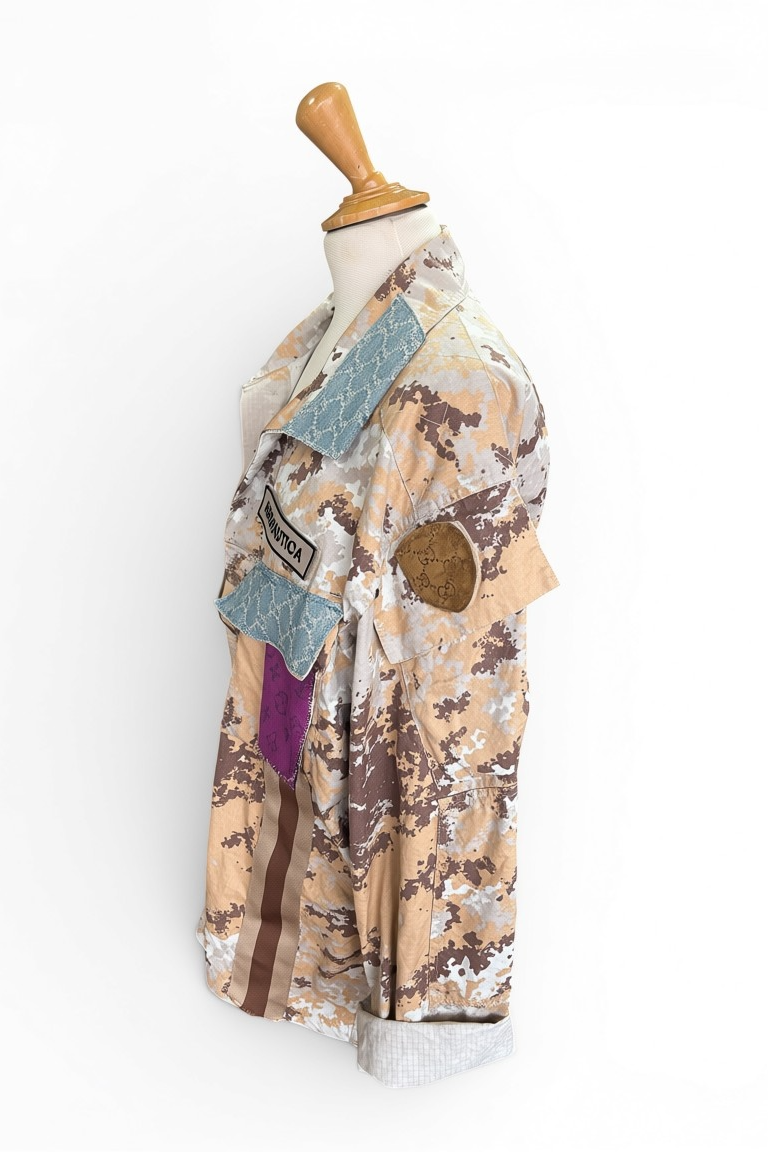 Giacca Upcycled Street – Urban Patchwork