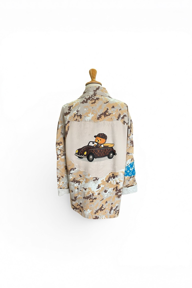 Giacca Upcycled Street – Urban Patchwork