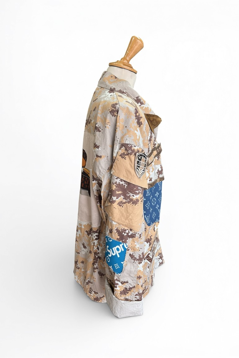 Giacca Upcycled Street – Urban Patchwork
