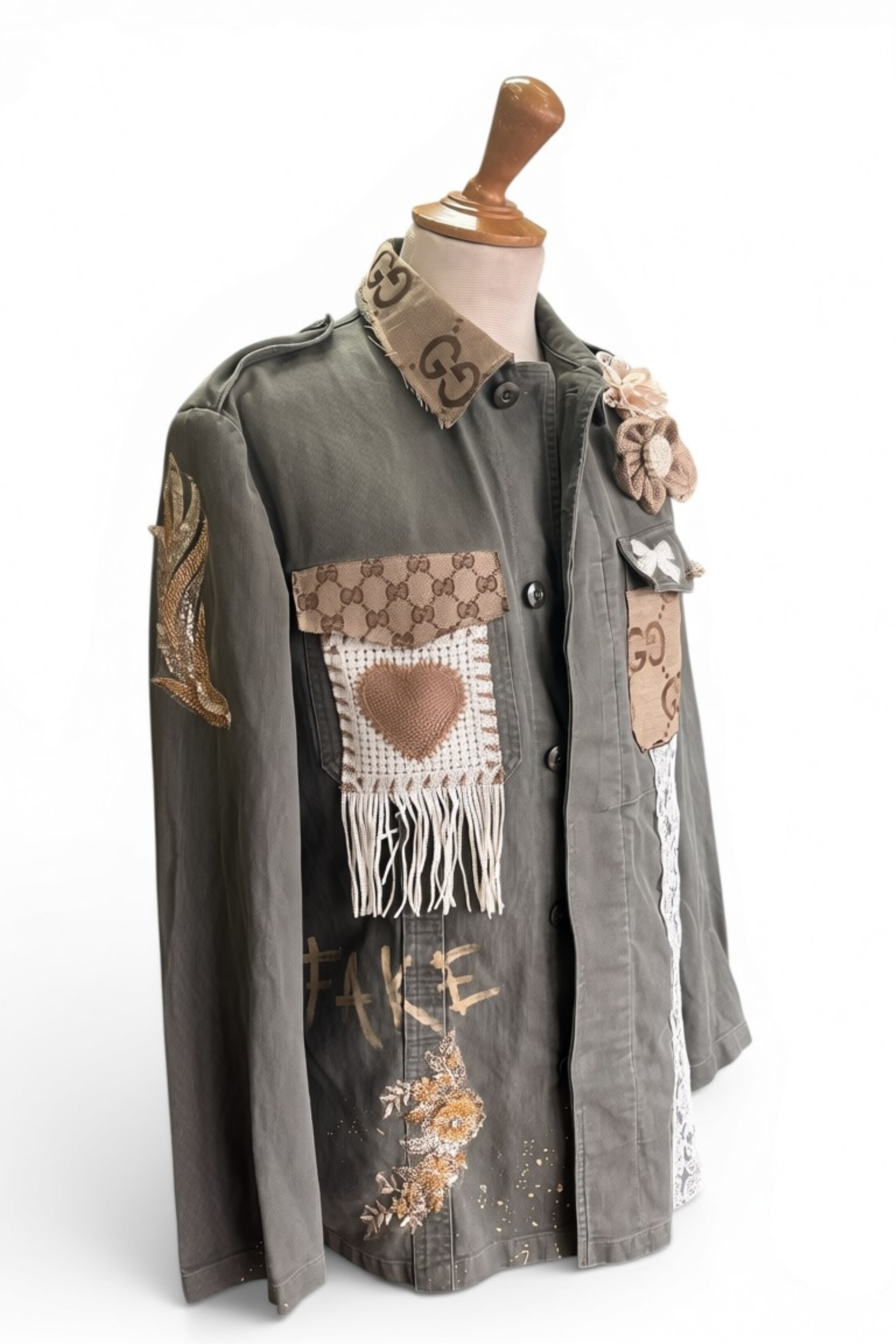 Giacca Upcycled - Lace & Love