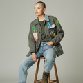 Giacca Upcycled - Street Bloom