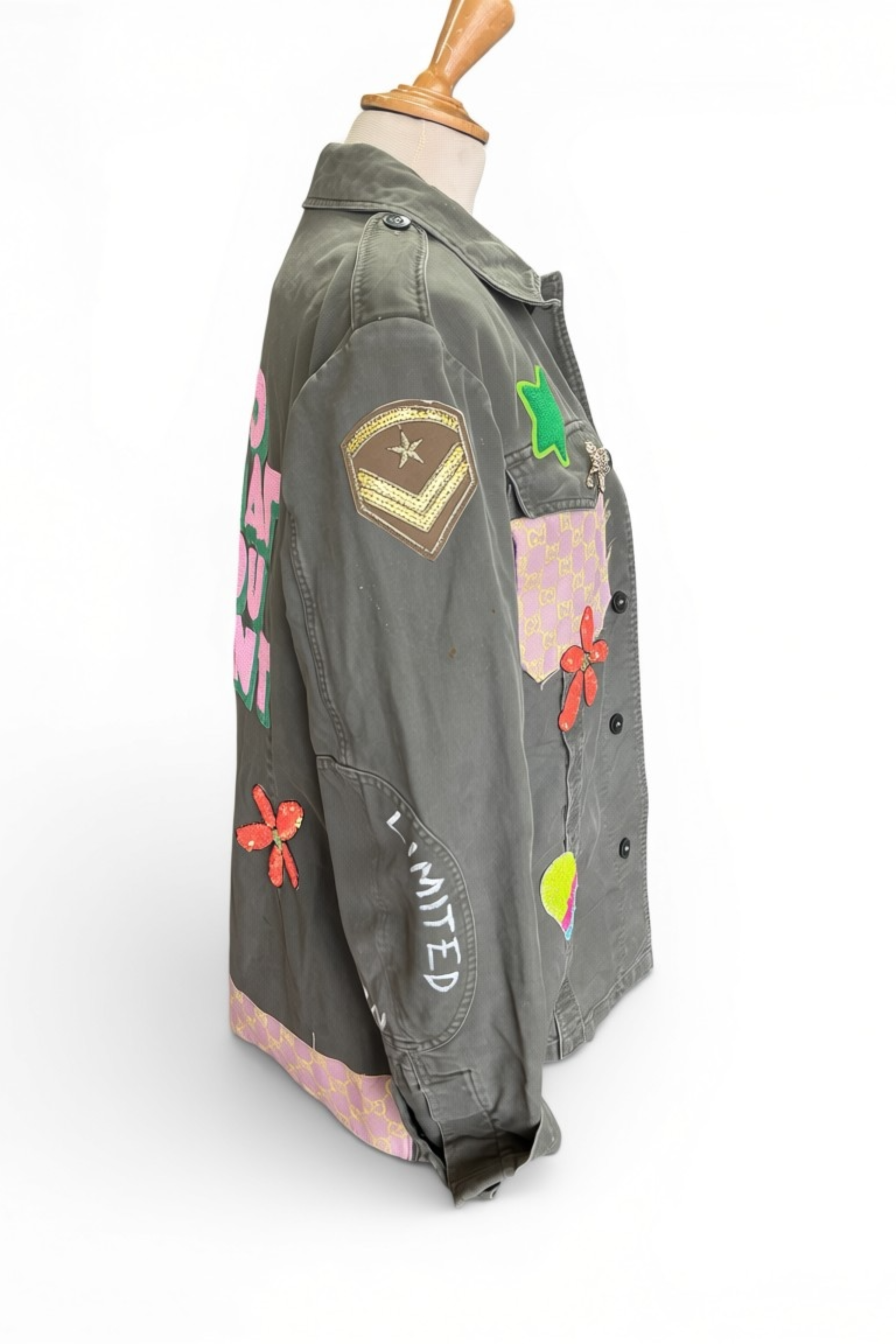 Giacca Upcycled - Street Bloom