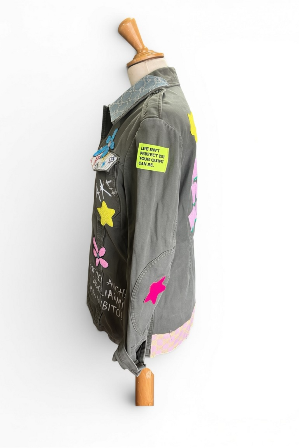 Giacca Upcycled - Street Bloom