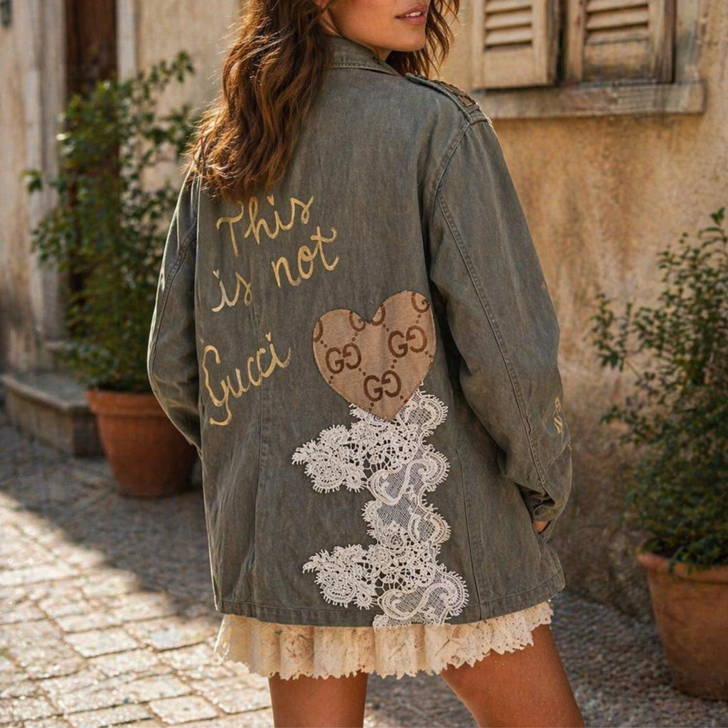 Giacca Upcycled - Lace & Love