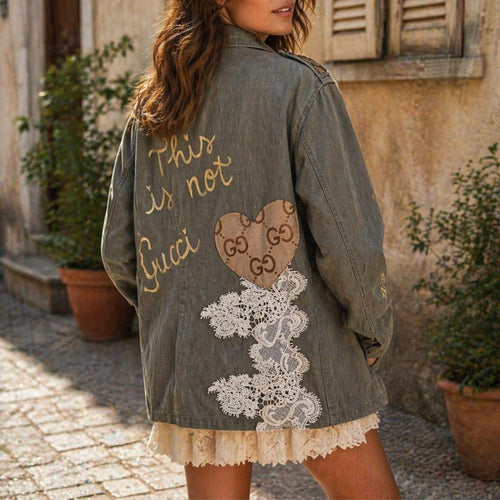 Giacca Upcycled - Lace & Love