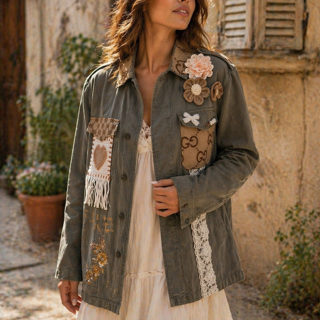 Giacca Upcycled - Lace & Love