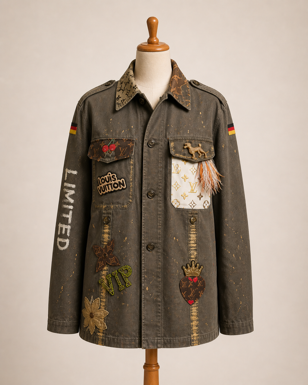 Giacca Upcycled – Vintage Rework