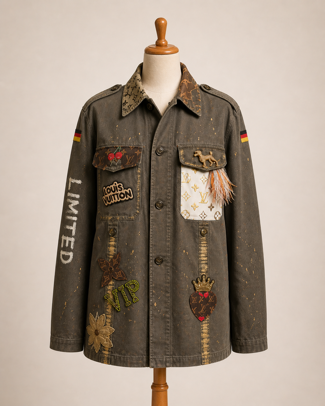 Giacca Upcycled – Vintage Rework